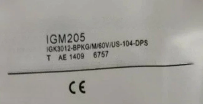 

Brand New Original IGM205 In Box Fast Delivey