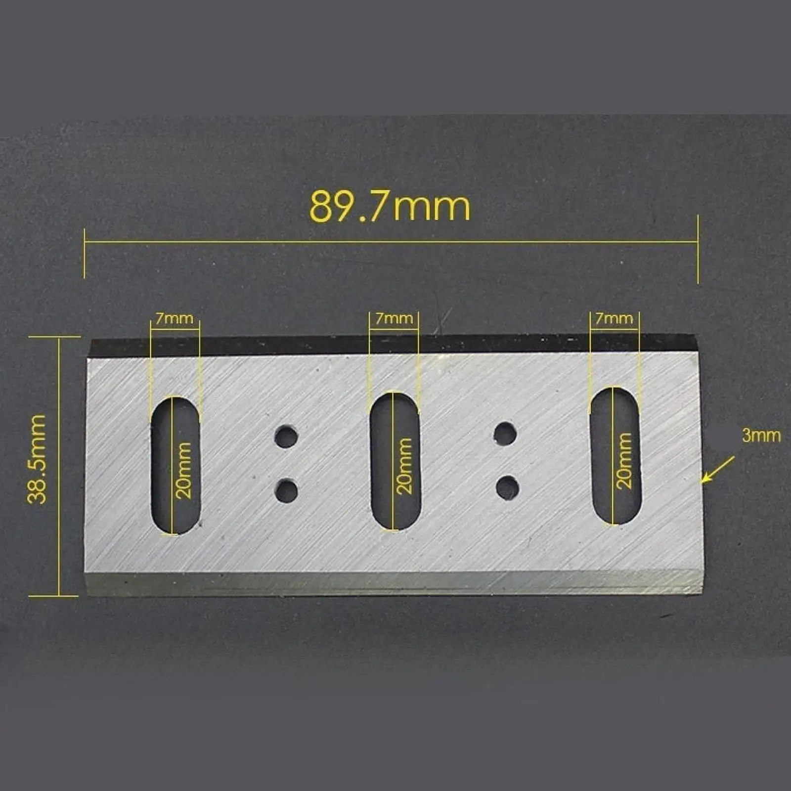 2Pcs Electric Planer Blades High Performance Woodworking Tool