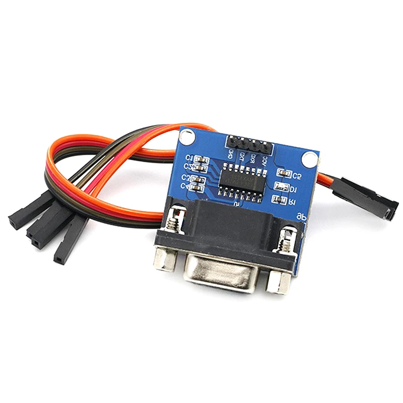 MAX3232 RS232 To TTL Serial Port Converter Module Female DB9 Connector MAX232 Flashing Board MAX3232 Root Module Connector