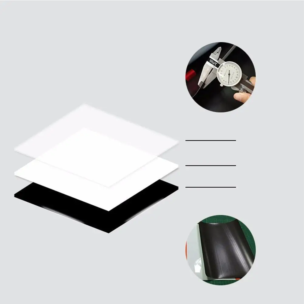 A5 Flexible Fridge Magnets Whiteboard Sticker Mat Waterproof Kids Drawing Message Board Magnetic Practical Refrigerator Memo Pad