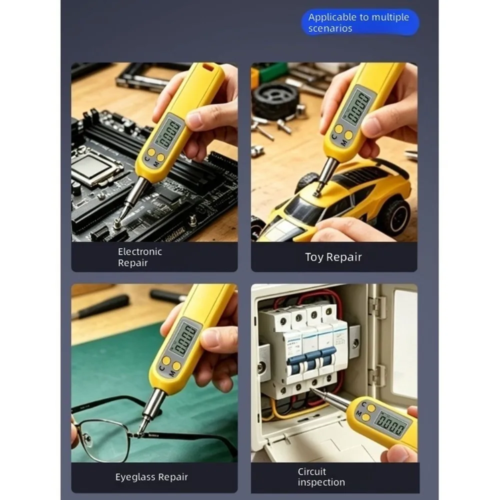 ABNM Ideal For Precision Machinery Digital Torque Screwdriver, A For Precise Electronic Torque Tool Featuring An LCD Display