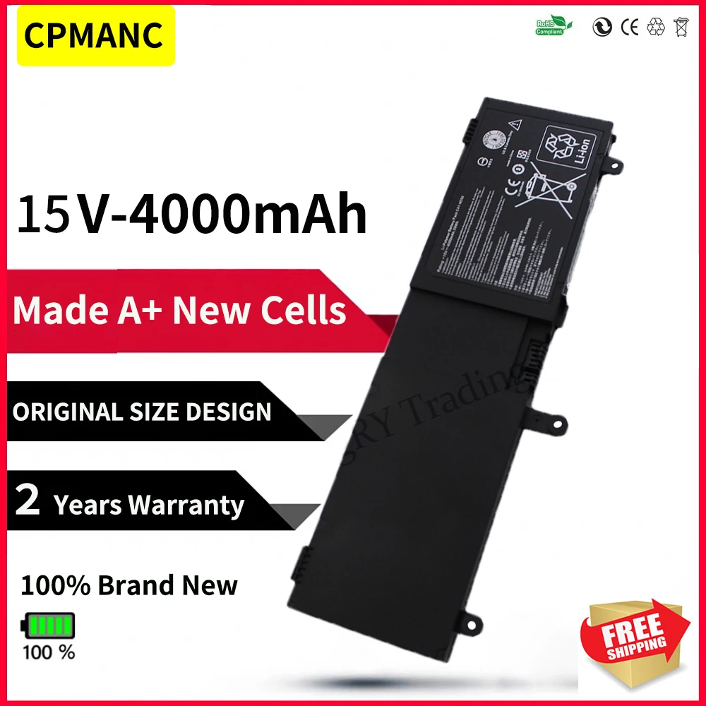 

Аккумулятор для ноутбука CPMANC C41-N550 ДЛЯ ASUS G550 G550J G550JK G550JK4700 N550JK N550JV ROG G550 G550J G550JK Series