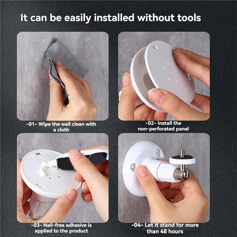 Verstelbare muurbeugel voor Ring Indoor Camera - Sticks Up Cam 360 °   Rotatie Binnen/buiten Compatibel-Y41A