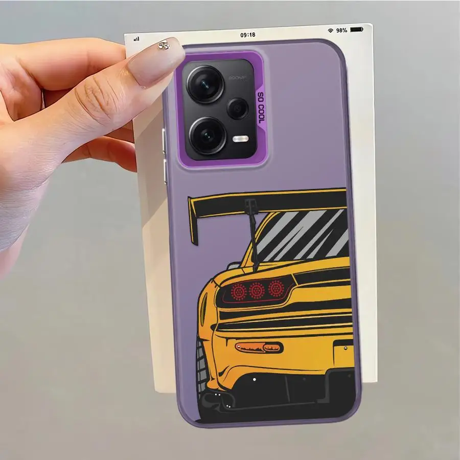Capa traseira de telefone para Xiaomi Redmi 9C 13C A1 A2 Plus 10C A5 12C 9T 14C K60 Cool Car