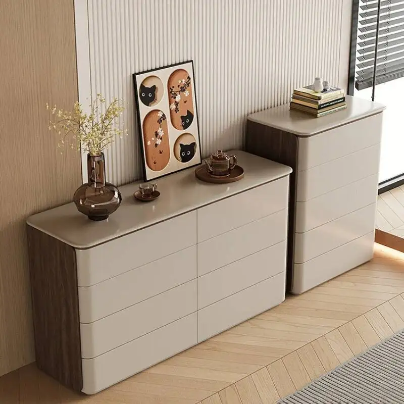 Wood Storage Living Room Cabinets Morden Fashion Entrance Organizer Cabinet Drawers Bedroom Meuble De Rangement Home Furniture