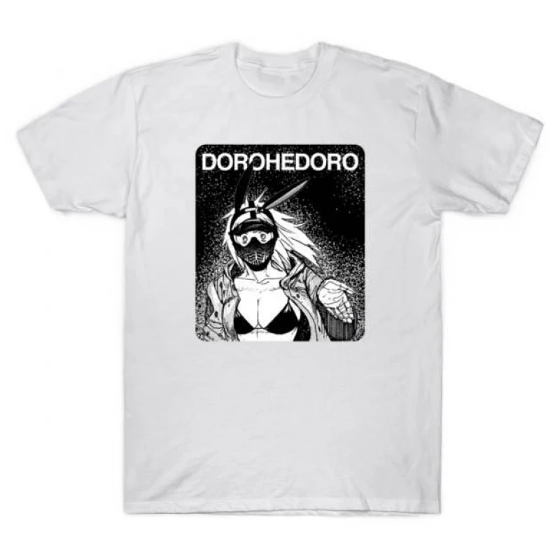 

0421 Dorohedoro Caiman Gift for Anime lover Dark Heroes Manga Kaiman Graphic T shirt Short sleeve Y2k Clothes All size Tops