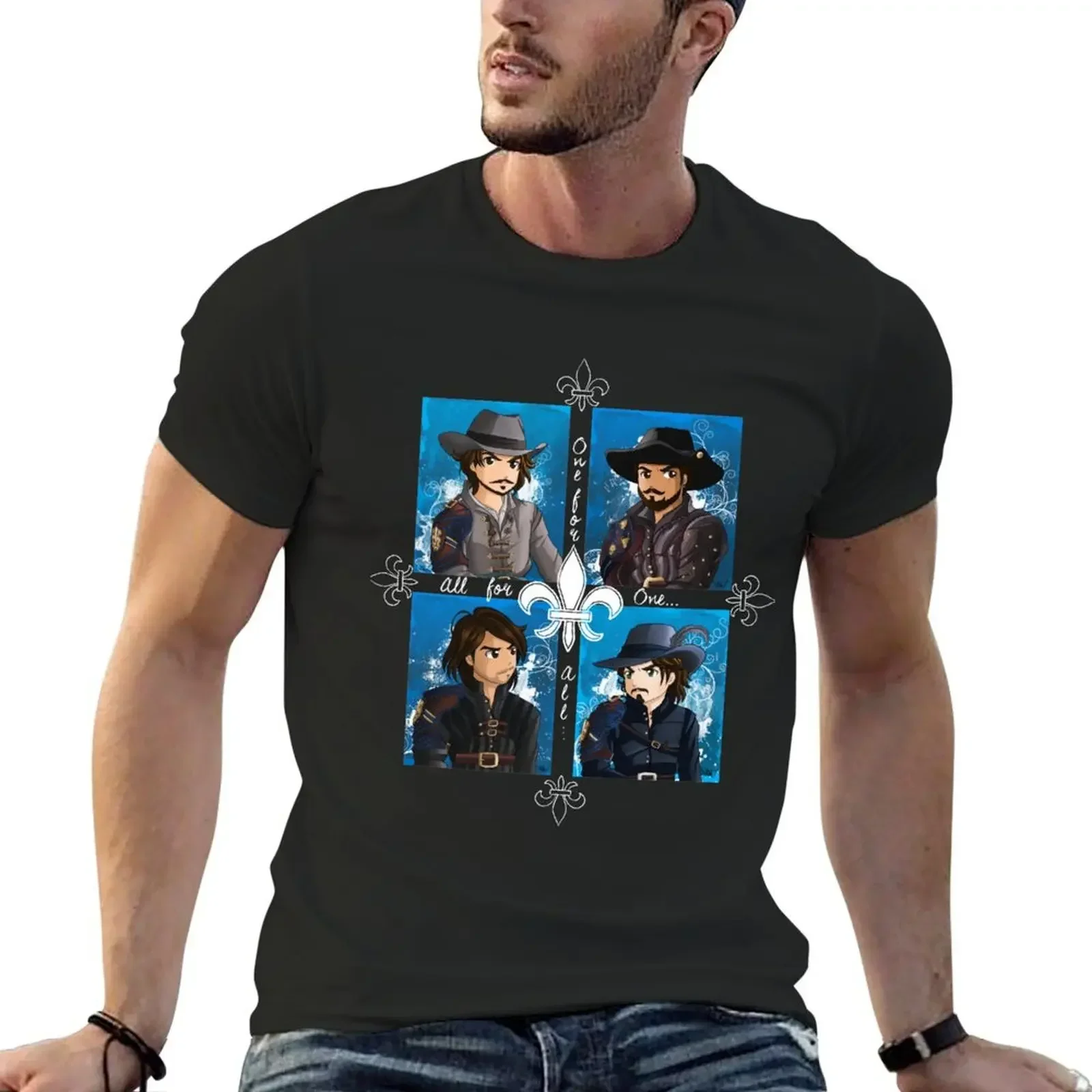 The Musketeers season 3 T-Shirt aesthetic clothes man t shirt sports fans anime clothes designer t shirt men