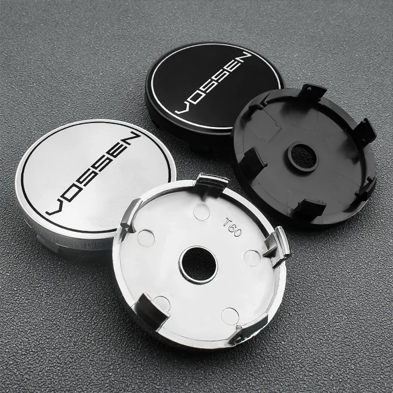 

4Pcs/set 56mm/60mm VOSSEN Logo Badge Car Wheel Hub Center Caps Auto Styling Rim Cover Emblem Stickers Car Decoration Accessories