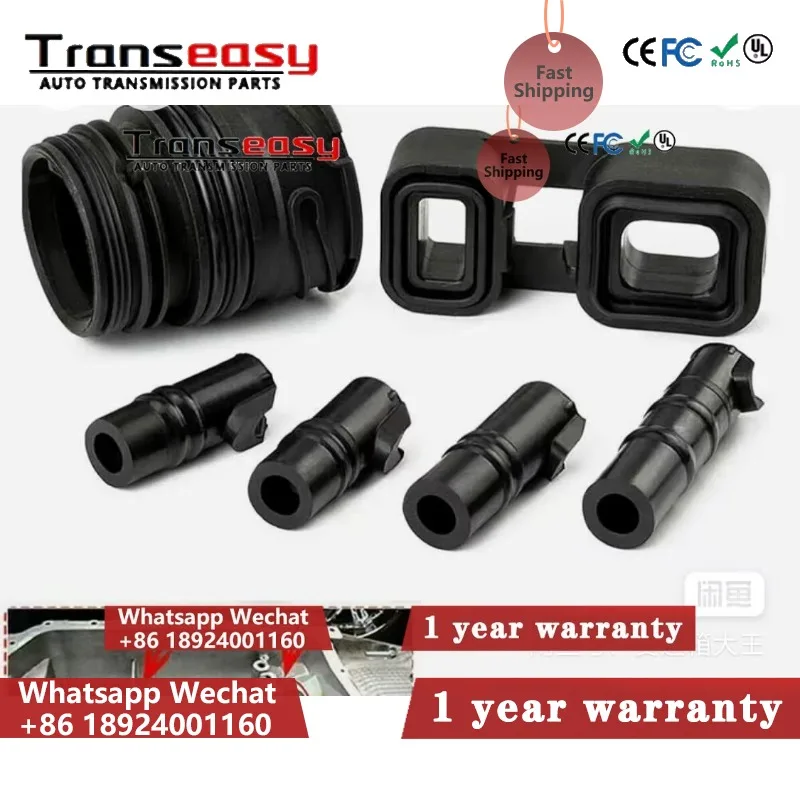 

New 6pcs 6HP19 6HP19Z 6HP21 Valve Body Sleeves Connector Seal Kit Suit for BMW
