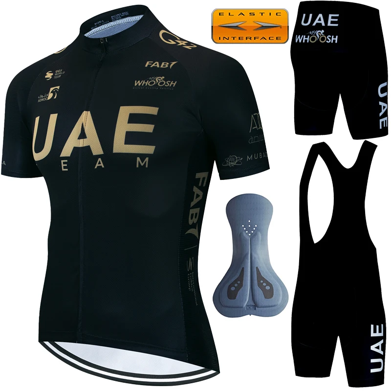 Maglia da bici da strada da uomo abbigliamento Mtb da uomo pantaloncini da ciclismo uniforme degli emirati arabi uniti Maillot cyclime 2024 Summer