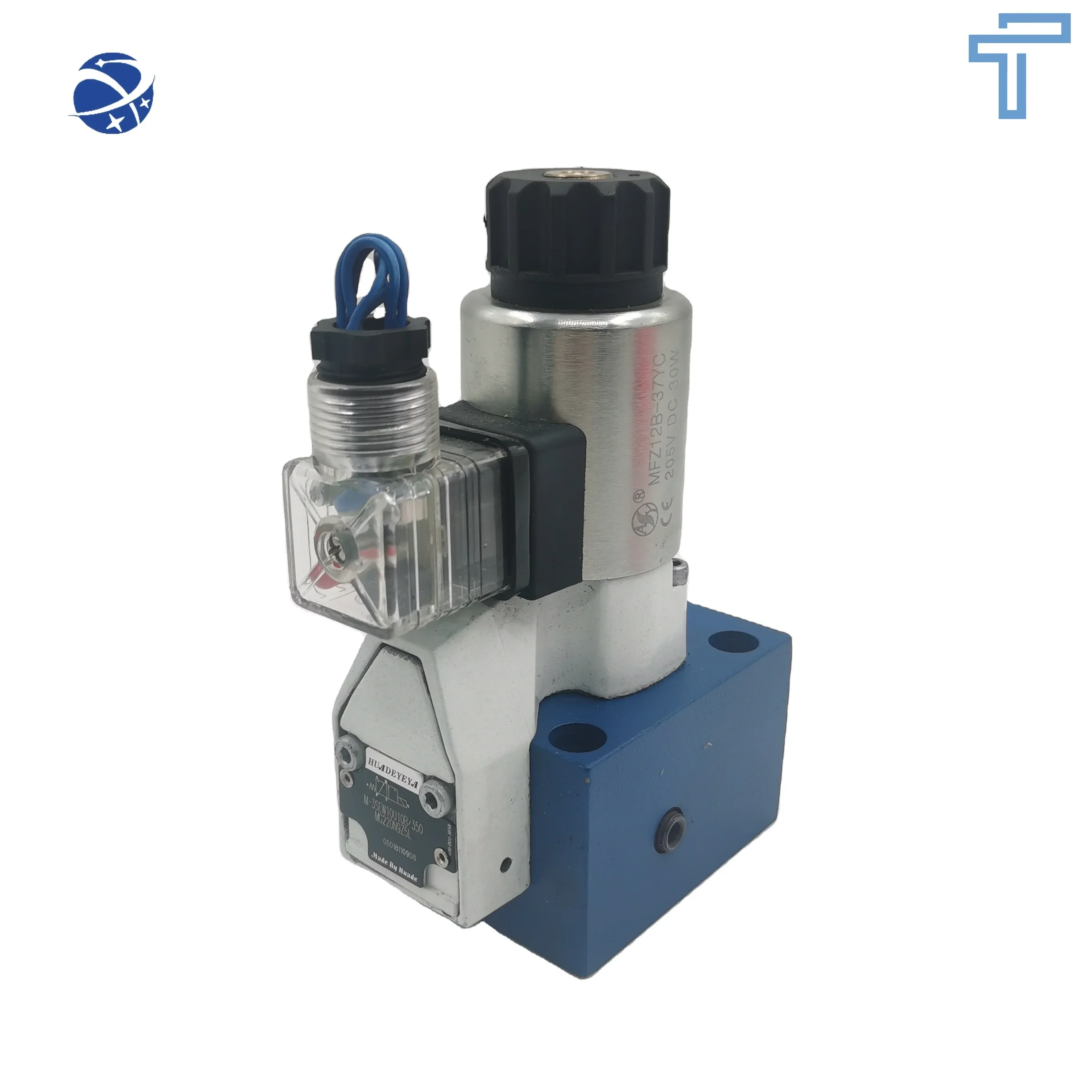 

Hydraulic Directional Control Valve 3/2-and 4/2-way poppet directional valves, solenoid actuated Type M-SEW10