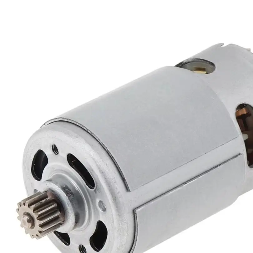 

Двигатель постоянного тока RS550, 14 зубьев, вал 9,5 мм, 25000 об/мин, электродвигатель для сабельной пилы и ручной дрели, замена 10,8 В-25 В