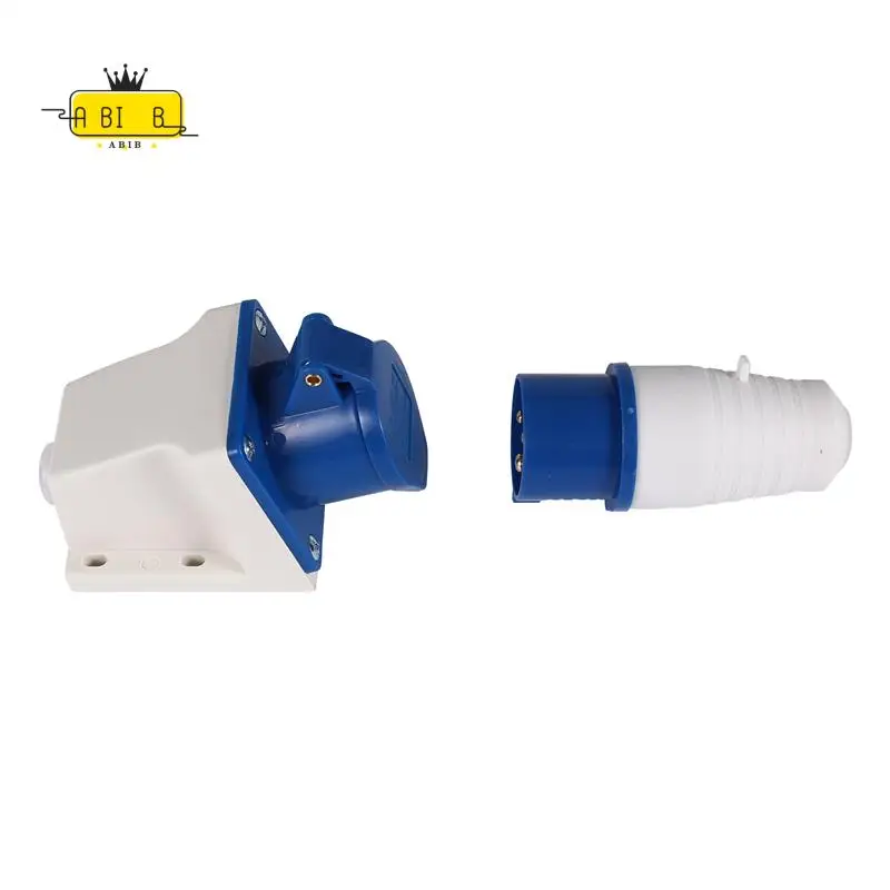 

ABIB -16 Amp 3 Pin Embedded Connection Waterproof Plug Socket