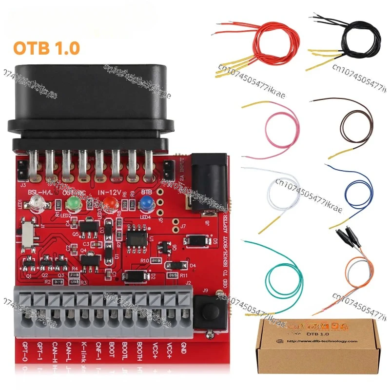 FoxFlash Master Version Super Strong ECU TCU Clone Chip Tuning Tool with OTB 1.0 Expansion Adapter