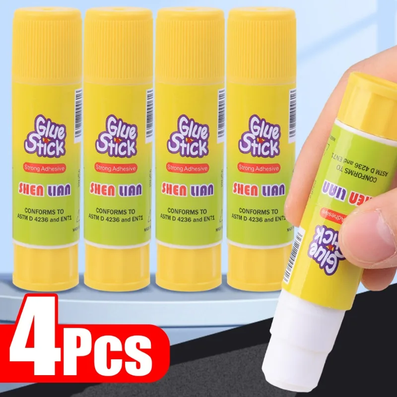 

9g High Viscosity Solid Glue Stick Safety Adhesive Home Office School Glue Sticky Paper for DIY Art Paper Card Photo Stationery