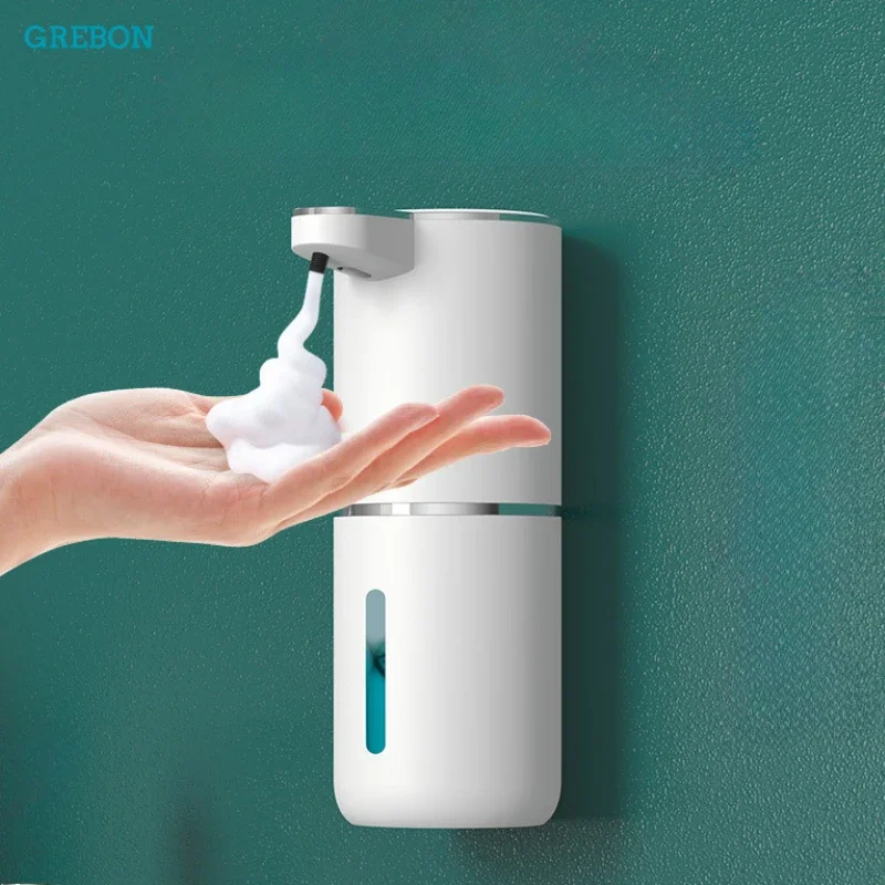 Smart Automatic Foam Soap Dispenser Touch-free Sensor-controlled Hand-washer Machine Bathroom Rechargeable Liquid Soap Dispenser