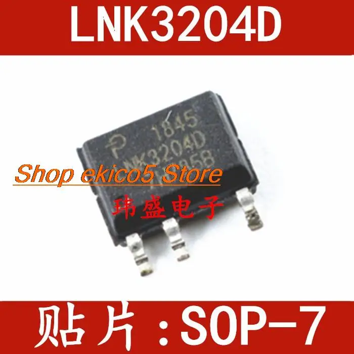 Estoque original, LNK3202D, LNK3204D, LNK3205D, LNK3206D, SOP-7, LNK3205D-TL, 10 pcs