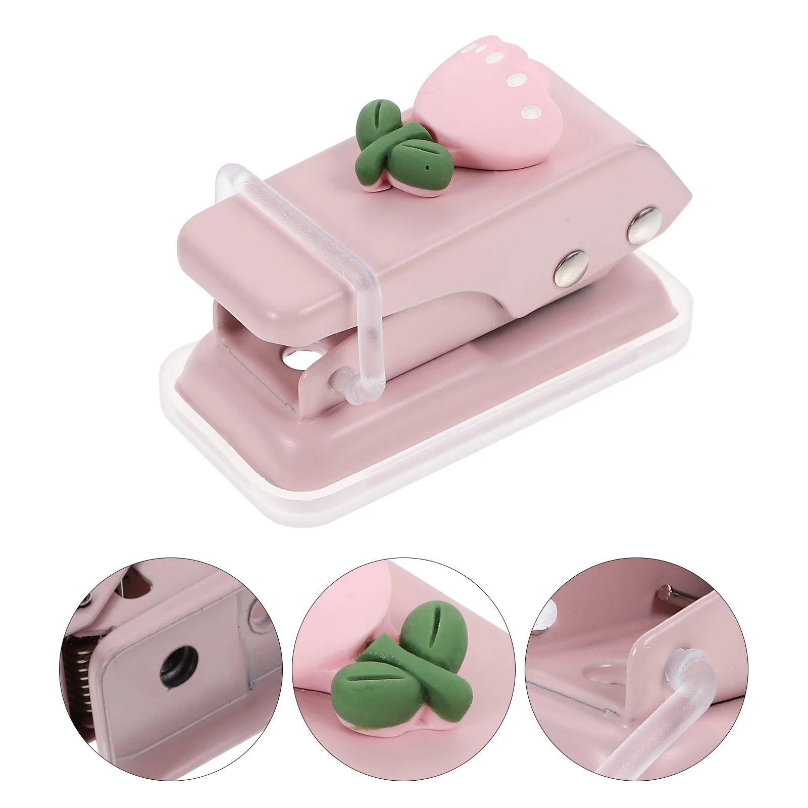 Single Hole Puncher Metal Manual Adjustable Paper Punch Tool For Office Scrapbook Craft Diy Portable Hole Puncher Loose