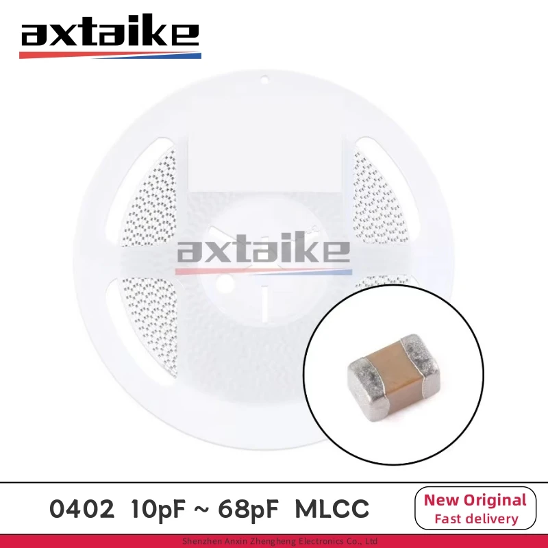 

10Kpcs 10pF 12pF 15pF 18pF 20pF 22pF 27pF 30pF 33pF 36pF 39pF 47pF 56pF 68pF 50V 0402 1005 C0G 5% SMD Керамический конденсатор MLCC