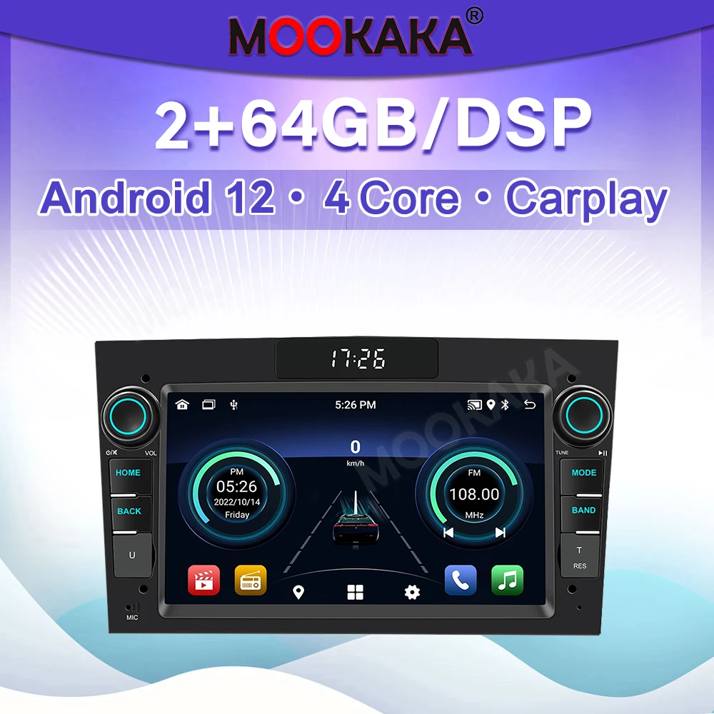 Android Stereo Car Radio For Opel Corsa C Signum Vivaro Astra H Corsa D Zafira Tigra Twintop Multimedia Player GPS Navigation