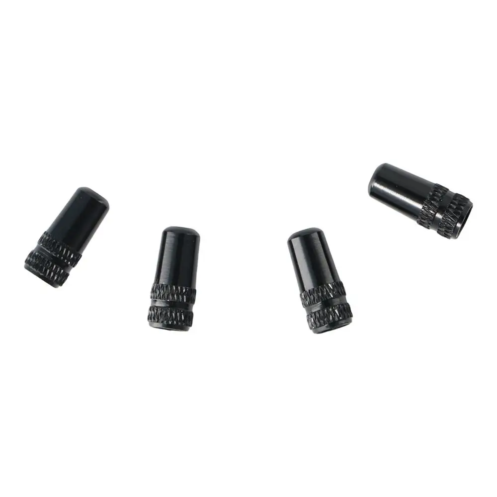 4pcs Road Bicycle Aluminium Alloy Dustproof Cycling Accessories Presta Valve Valve Cap Tyre Air Caps Schrader Valve