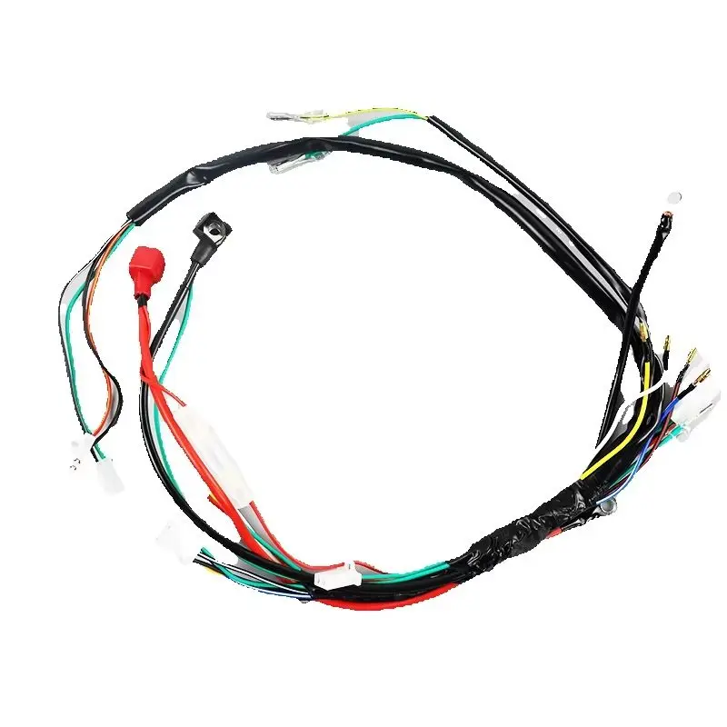 Universal Motorcycle Full Electric Start Engine Wiring Harness for 50cc 70cc 90cc 110cc 125cc Bike ATV Dirt Bikes Stators