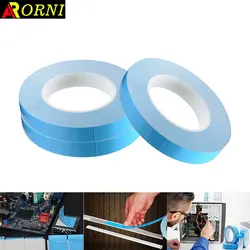 25mThermal Insulation Tape, Insulation Heat Dissipation Tape, Double-sided Thermal Interface Tape for Chip, LED Strip, Heat Sink