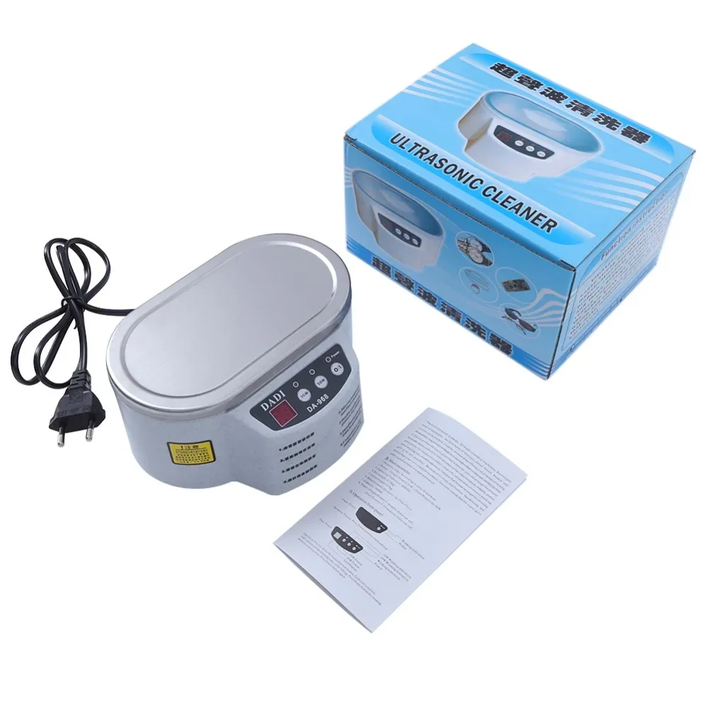 New Ultrasonic Cleaner Intelligent Control For Jewelry Glasses Circuit Board Cleaning Machine Mini Sonic Cleaner Bath