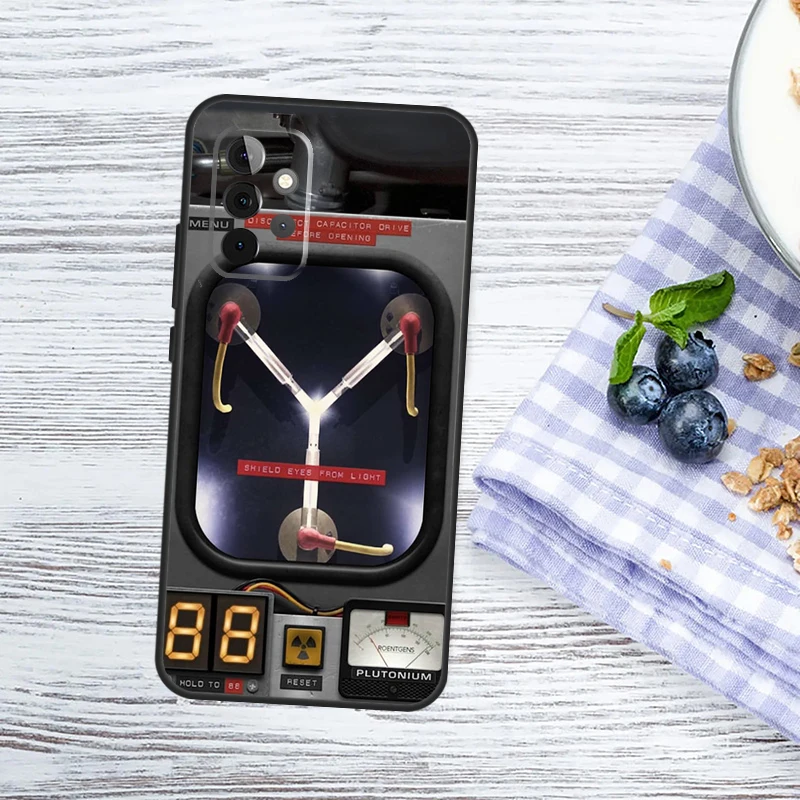 Back to the Future Flux Capacitor Case For Samsung Galaxy A54 A34 A14 A13 A33 A53 A12 A32 A52 A71 A51 A15 A25 A55 A35 Cover
