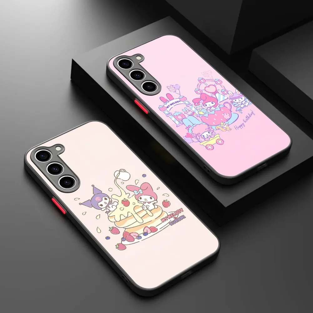 Pachinko Sanrio Partner Case for Samsung Galaxy A06 A07 A10s A20 A30 A50 A03s A30s A10 A02s A05s A13 Matte Frosted Phone Cover