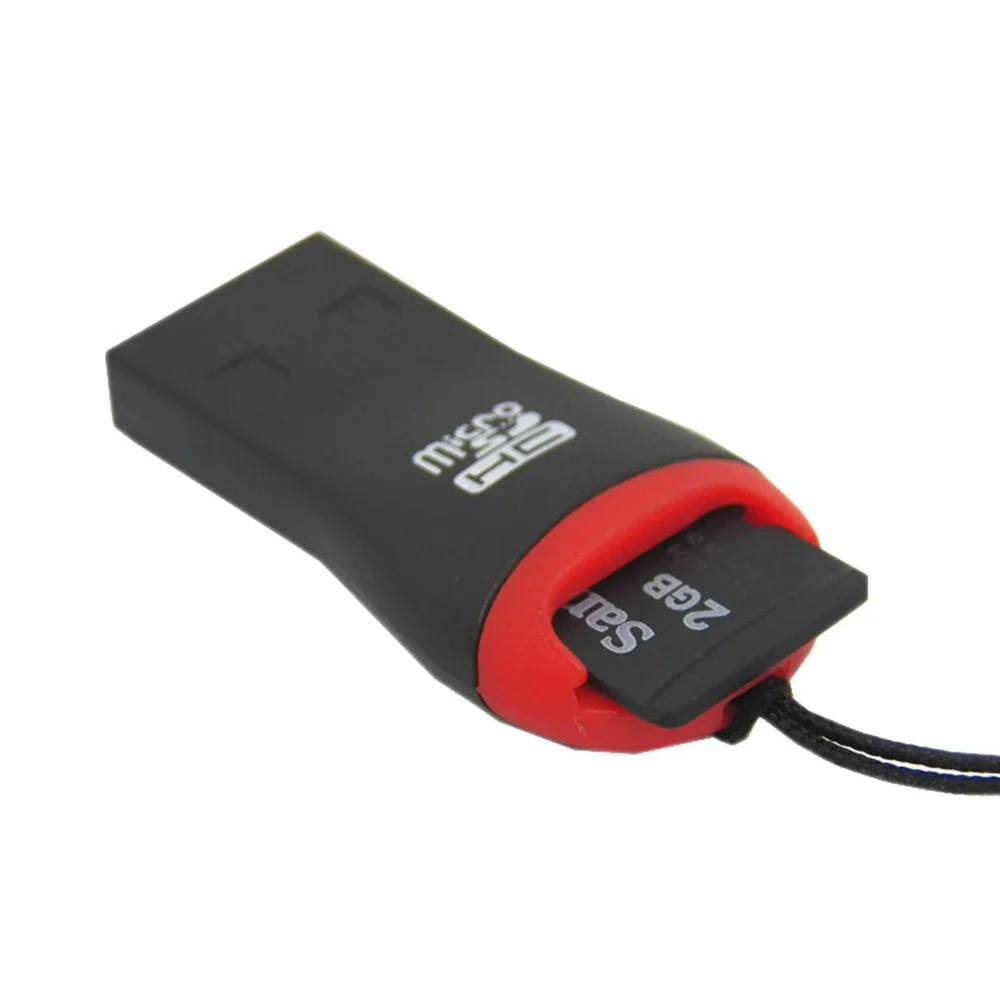 Novo leitor de cartão de memória usb 2.0 mini micro sd t-flash tf m2 de alta velocidade