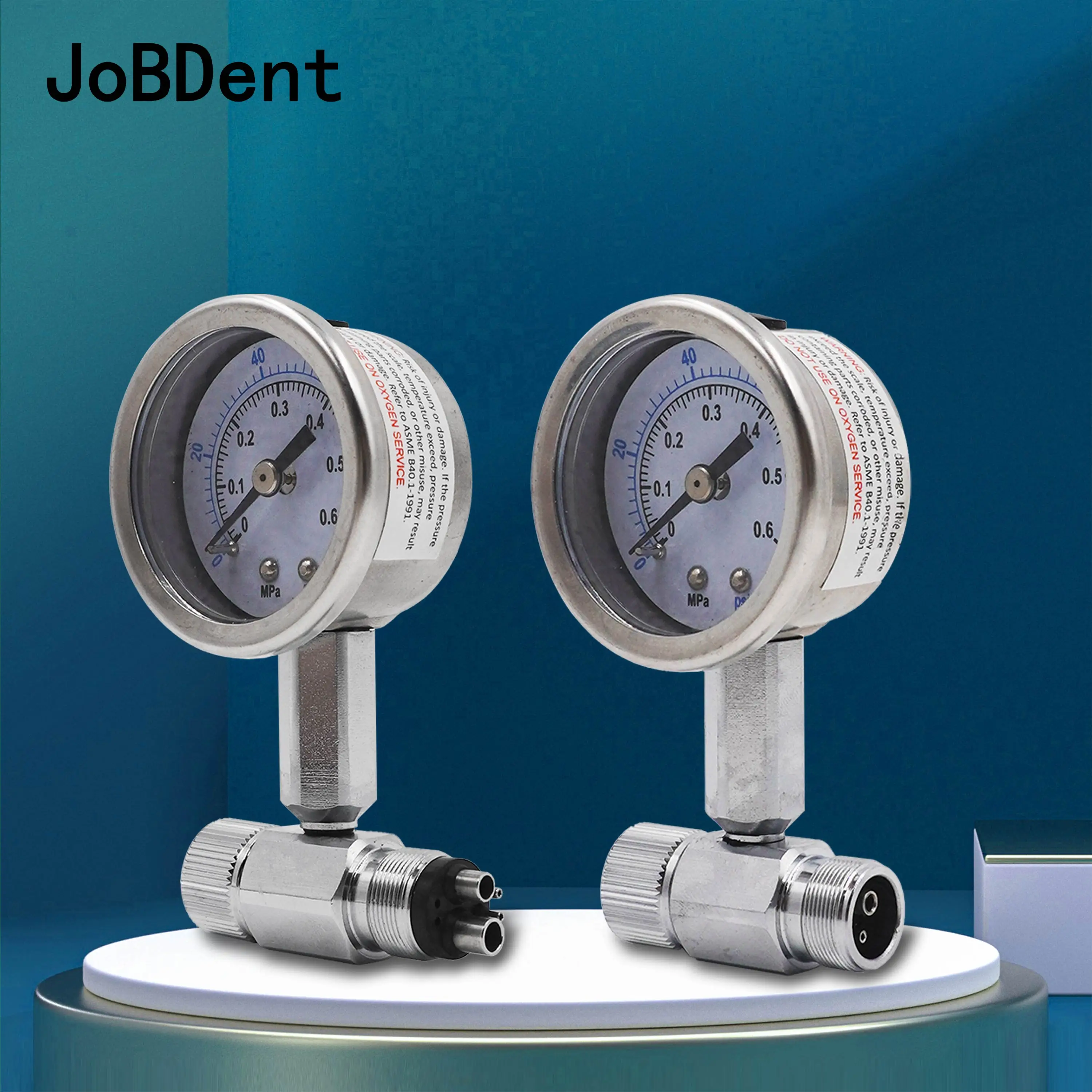 Dental Turbine Manometer For High And Low Speed Handpiece Pressure Gauge Test Air Pressure dental Chair Unit Spare Parts