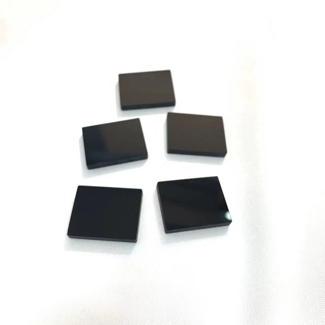 10 Stuks Totale Grootte 19.22x26.6x1.2mm 720nm Zwart IR Long Pass Filter Glas HB720 Voor Camera Converteren