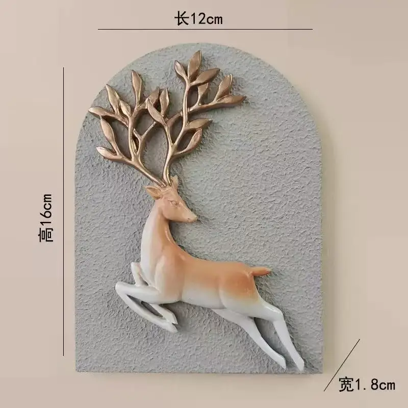 Three-dimensional Embossed Wall Stickers Plants and Flowers High-level Stickers Switches Holes Wall Transformation Artifacts