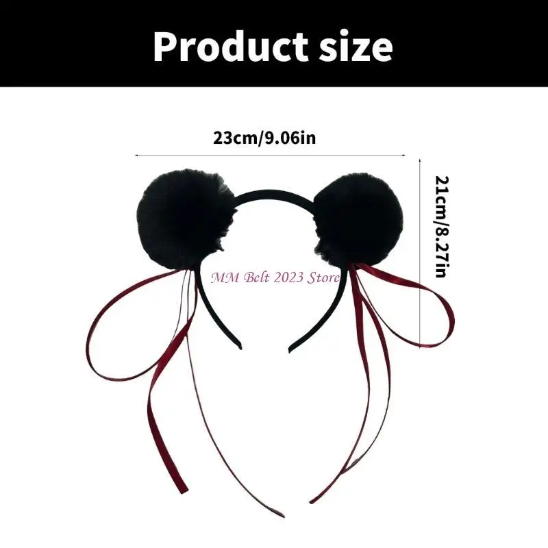 49ME Diadema Anime Chino Personaje Anime para Disfraz Cosplay película, aro Peinado para moños cómodos para