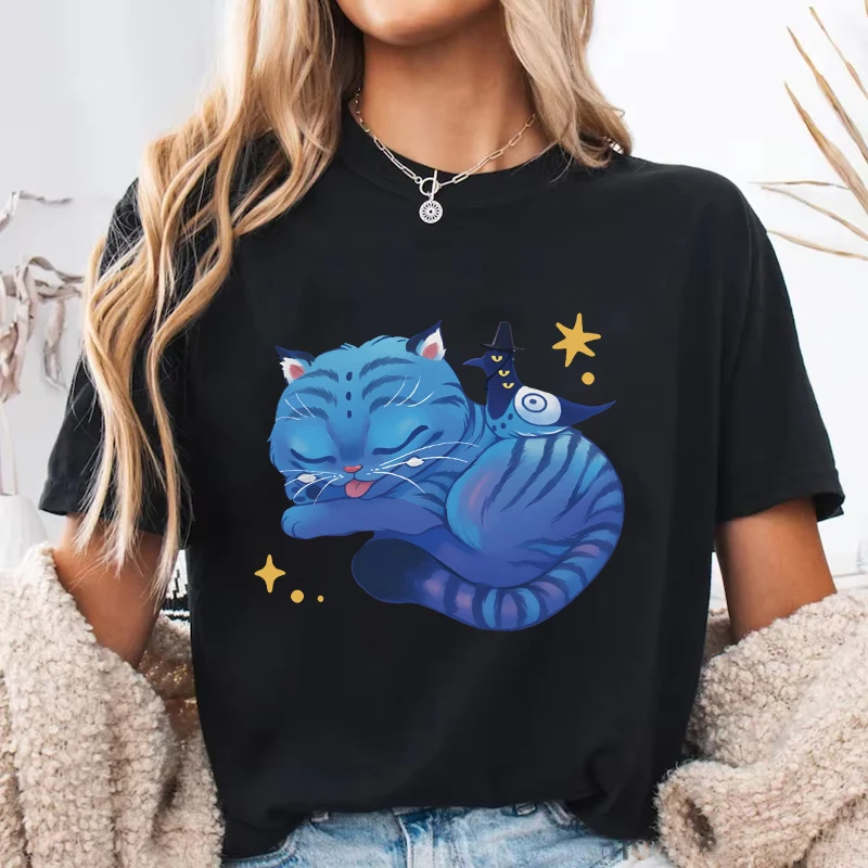 

Hot KPop Demon Hunters Tiger Graphic T Shirt Women's Men's Fashion T-shirts Short Sleeve Shirts Summer T-shirts Plus Size Tops