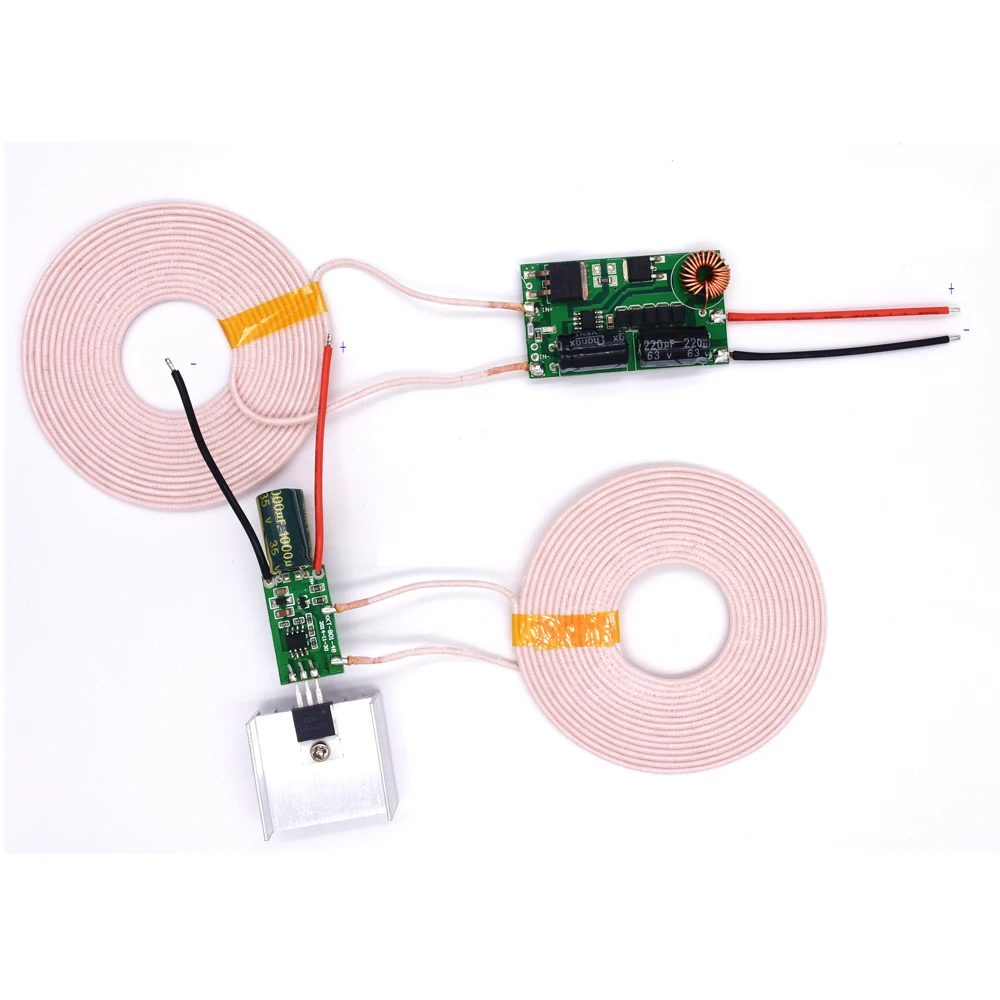 Imagem -03 - Módulo de Alimentação sem Fio Módulo de Carregamento sem Fio Bobina de Indução Indução Mais Transmissor Xkt80143 36w dc 12v 3a
