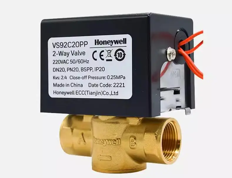 Original Normally closed electric 2-way valve VS82C20PP, VS92C20PP spring return VS82C25PP VS92C25PP