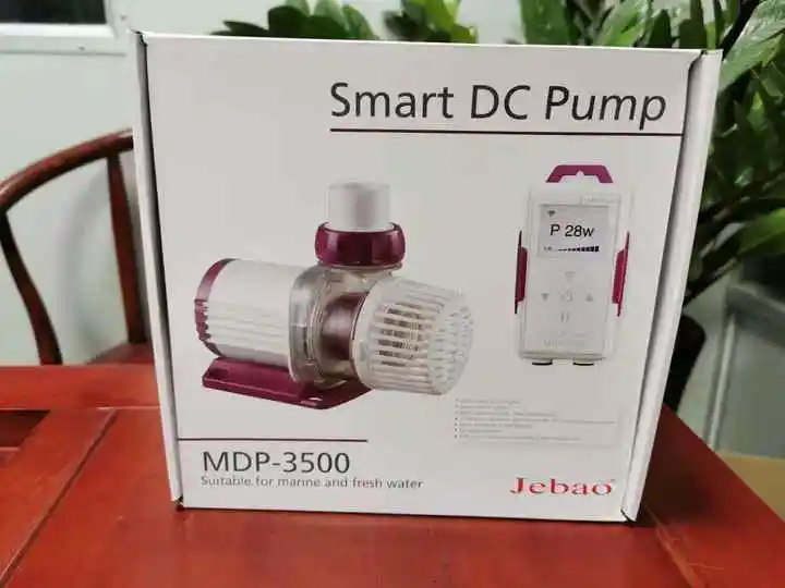 Stocked DC24V Fish Tank Aquarium Smart Water Pump with LCD Screen Controller Ultra Silent Submersible Water Pump MDP3500