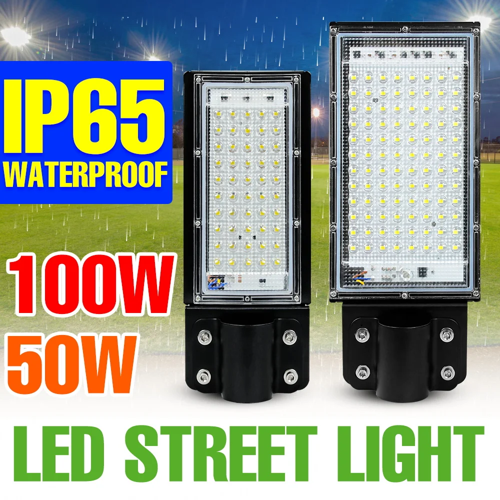 

100W Outdoors Flood Light LED Spotlight 220V Waterproof Reflector Street Lamp Garden Exterior Wall Lighting 240V Cold/Warm White