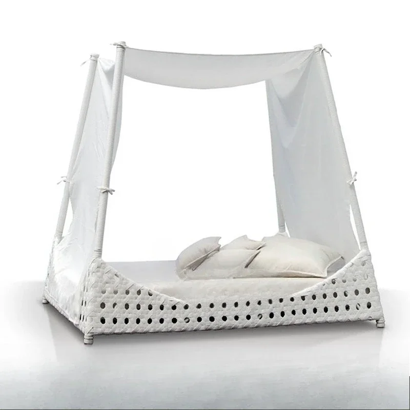 Outdoor Furniture Villa Terrace Garden Scenic Area Nordic Lounging Balcony Leisure Combination Single Pool Beach Loungers