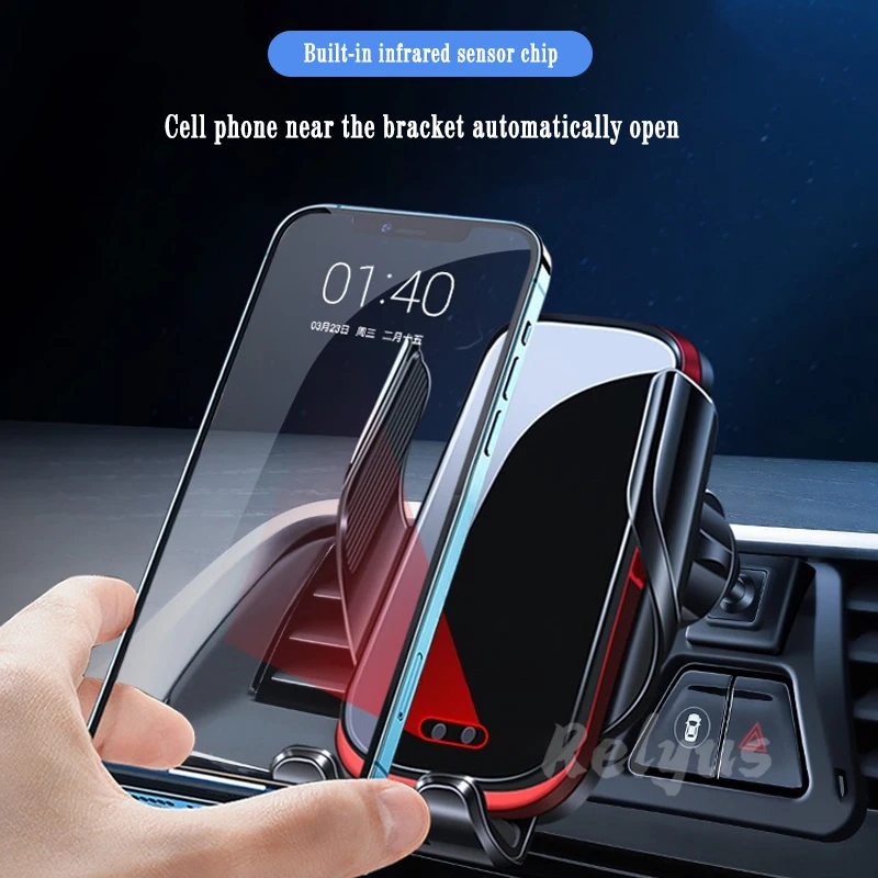 Car Wireless Charger Auto Mount Phone Holder For Audi A1 Sportback 8XA 8XF 2011-2019 Adjustable GPS Navigation Bracket