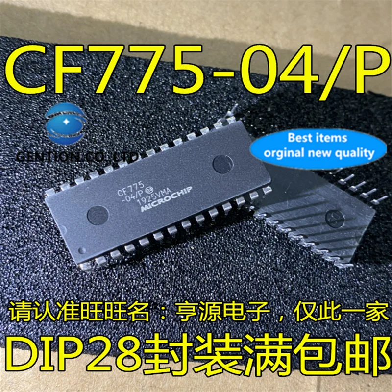 

5 шт. CF775-04/P CF775 DIP28 8-битный микроконтроллер MCU IC 8-битный в наличии 100% новый и оригинальный