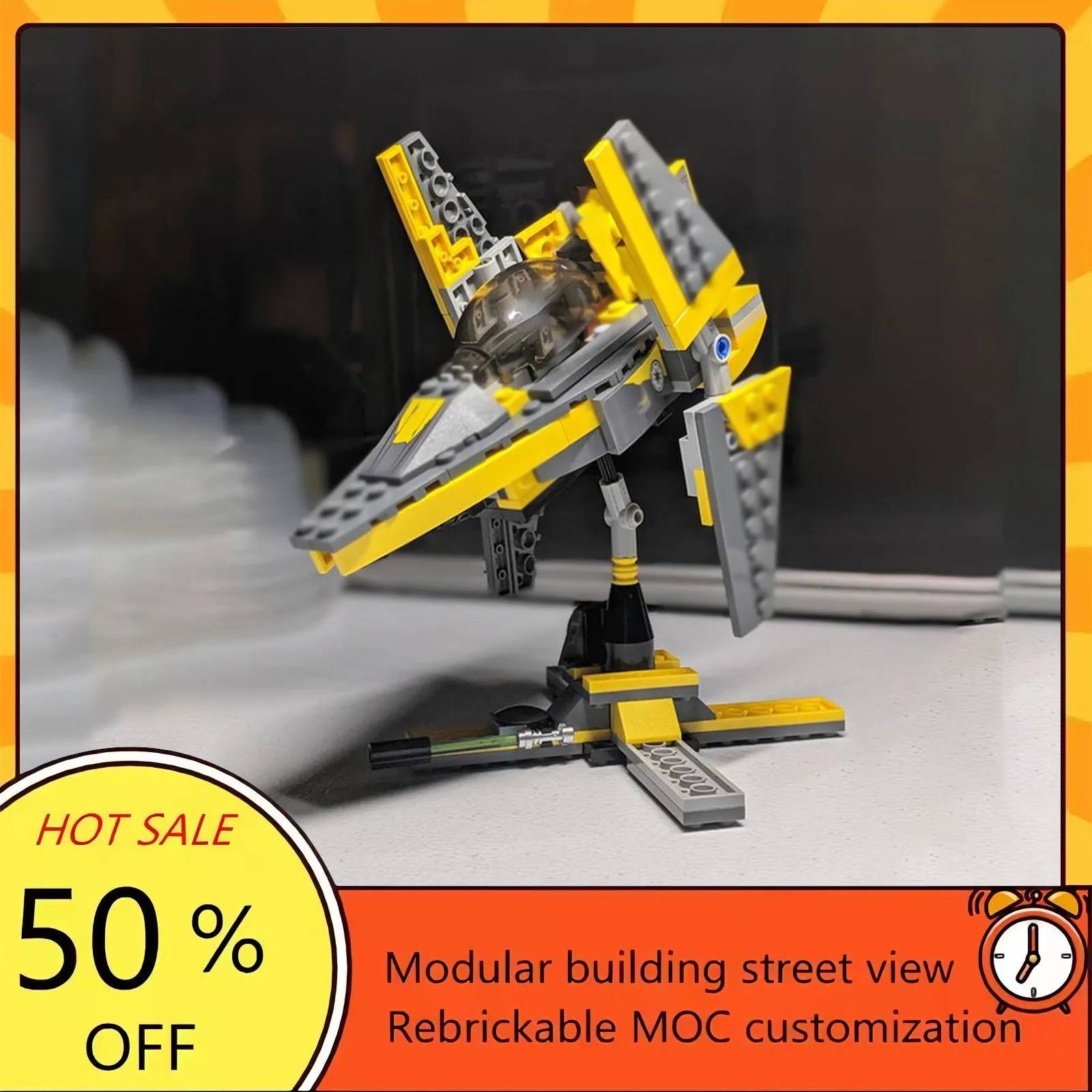 

Набор для сборки космического корабля из 192 деталей: популярная модель из фильма «Звездные войны», модульные строительные блоки, технологичный подарок, игрушка для детей на праздник