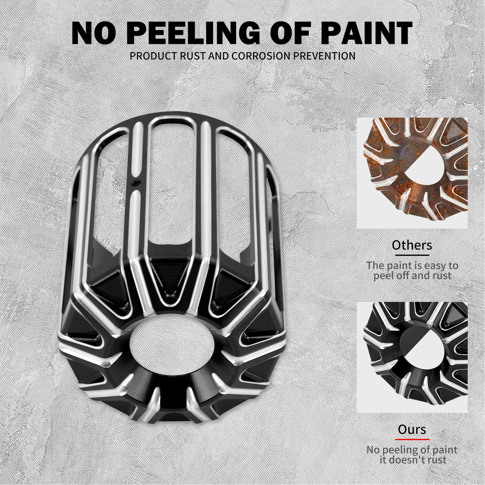 Coperchio filtro olio coperchio griglia olio alluminio Billet per Harley Sportster 883 1200 Iron XL Touring Softail Dyna tutti i modelli