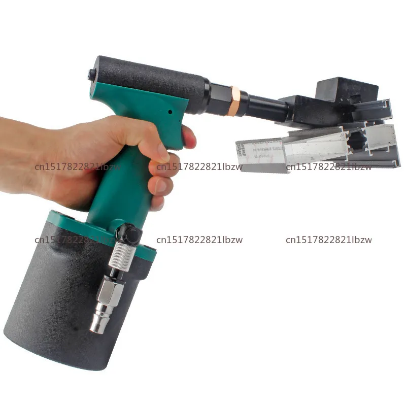 Door and window drainage punching  Pneumatic track opening drilling machine Aluminum profile drainage hole punching machine