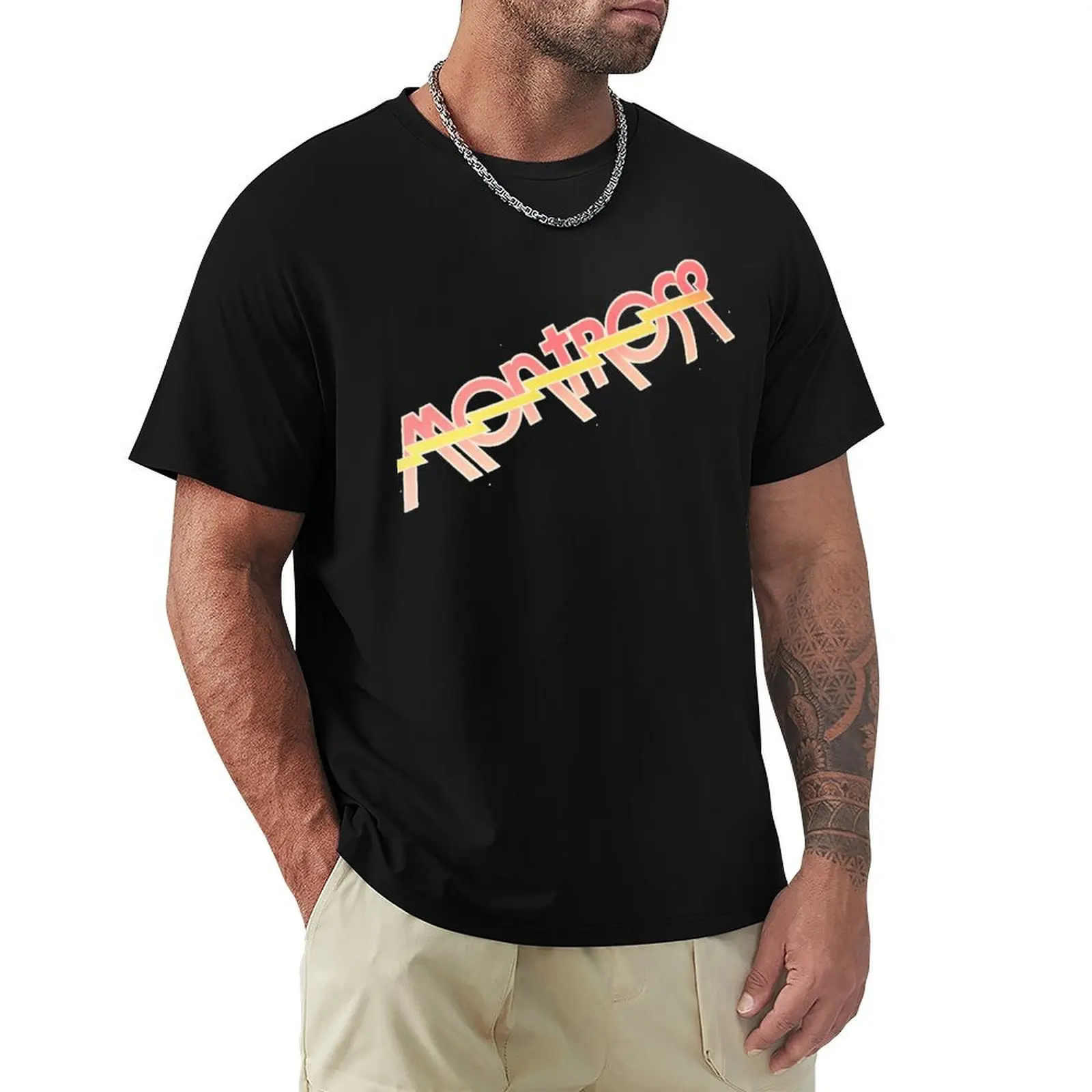 

Montrose T-Shirt Casual Soft Cotton Short Sleeve Tee