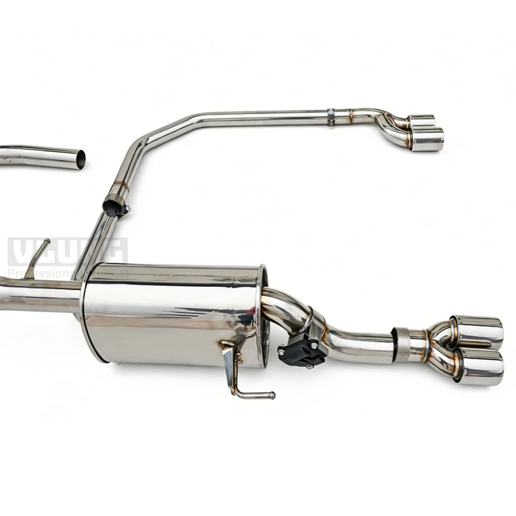 Valved Catback Exhaust with Remote Control for Peugeot RCZ 308CC 1.6T THP 2009-2018 Stainless Steel Performance Exhaust