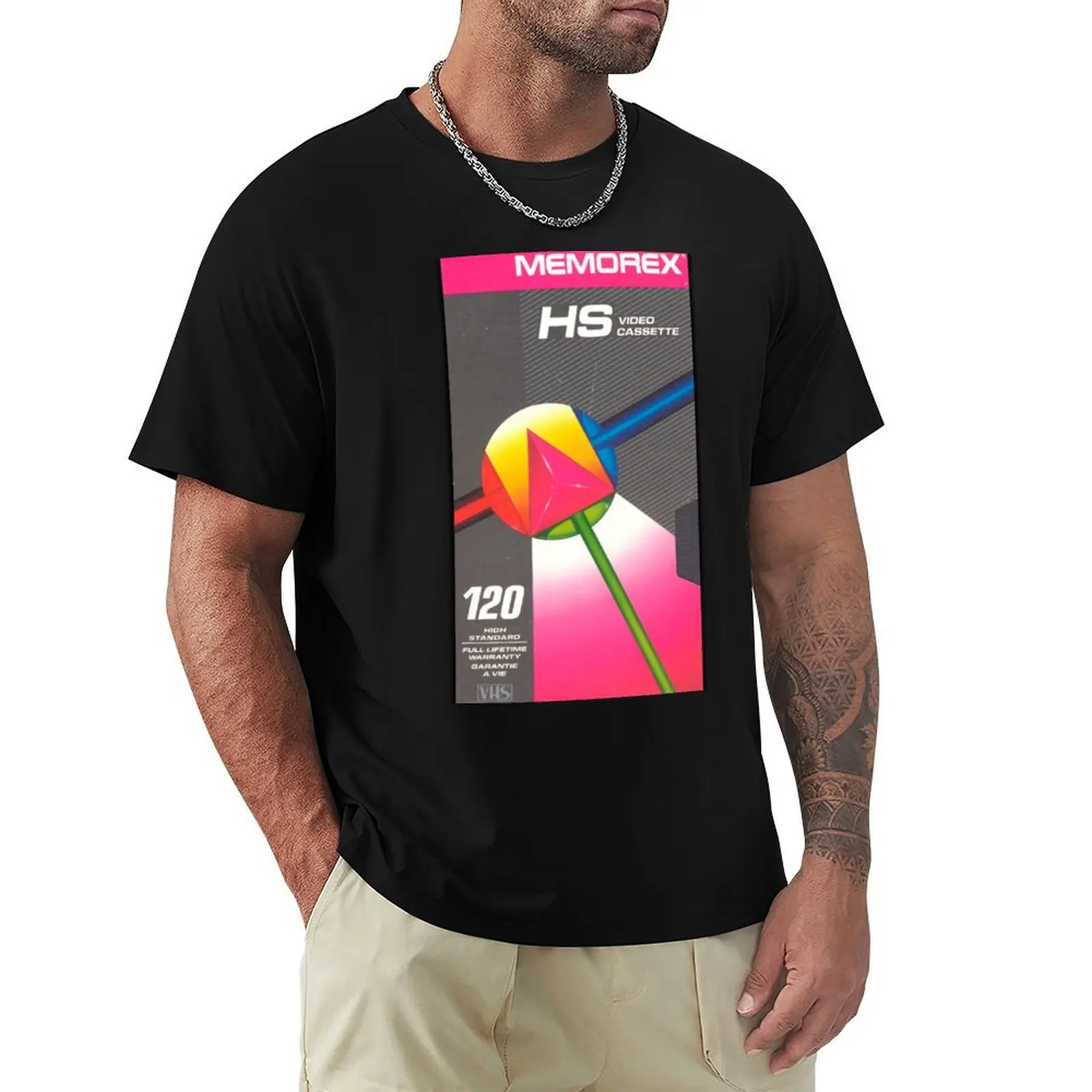 Camiseta MEMOREX (RETRO VHS COVER) Camiseta de manga corta para festival