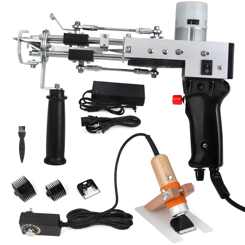 110-220V Electric Carpet Weaving Machine Carpet Tufting Gun Electric   Tufting Trimmer Clipper   Shaver Rug